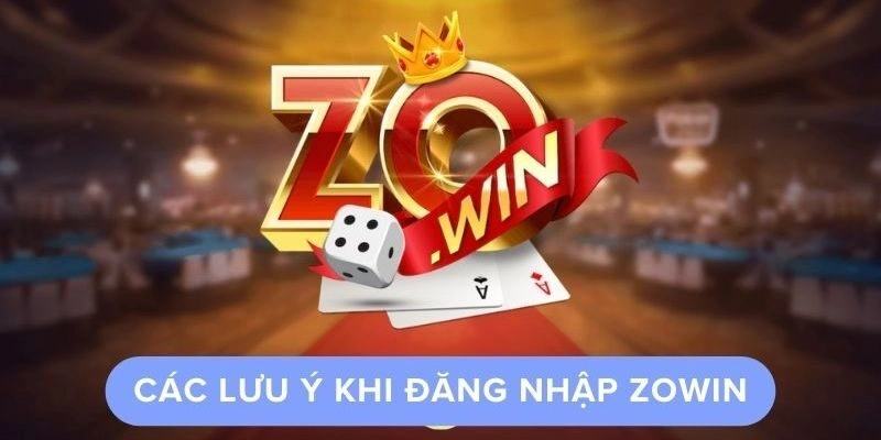 Đăng nhập Zowin